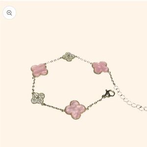 Pink Leaf bracelet